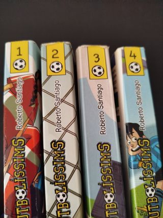 Els futbolíssims, 2 llibres en català, futbol