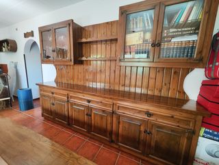 Armario madera rústico 300cm