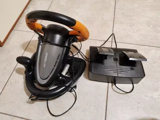 DRIFT OZ Racing Wheel - Volante + pedaliera USB