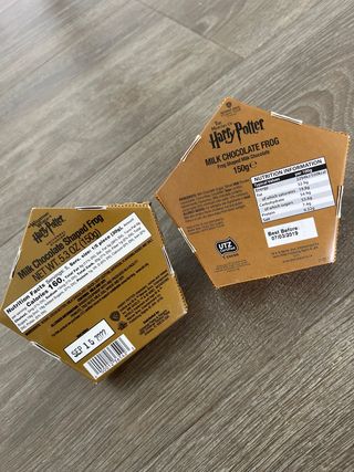 Ranas de chocolate Harry Potter