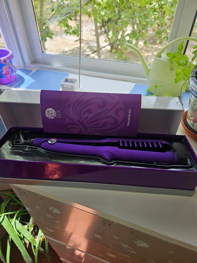 Plancha del pelo GCK S-EASY CRIMP PURPLE