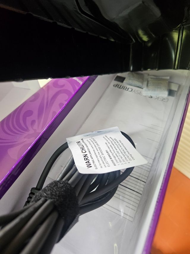 Plancha del pelo GCK S-EASY CRIMP PURPLE