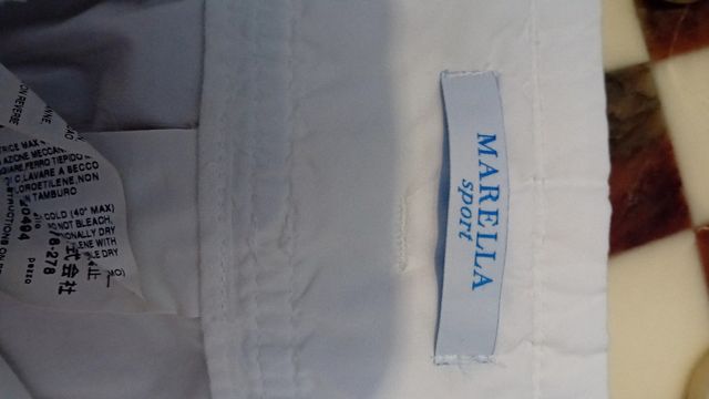 Pantalone bianco marella