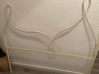 Cabezal hierro forjado - Diseño único blanco