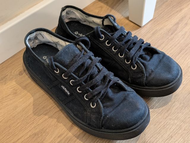 Zapatillas Victoria negras talla 40