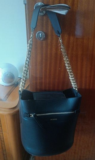 Pinko - Borsa a secchiello nera