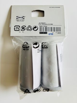 4 patas para mesa Ikea INREDA (10cm alto/5cm diam)