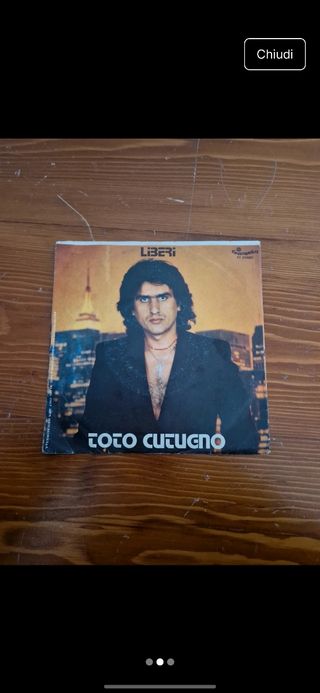 45 giri Toto Cutugno - Solo Noi/Liberi
