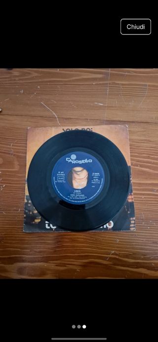45 giri Toto Cutugno - Solo Noi/Liberi