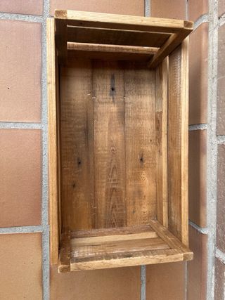 Caja madera rústica - Decoración