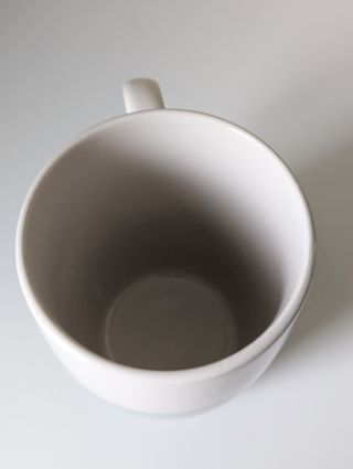 Tazza in ceramica a tre colori