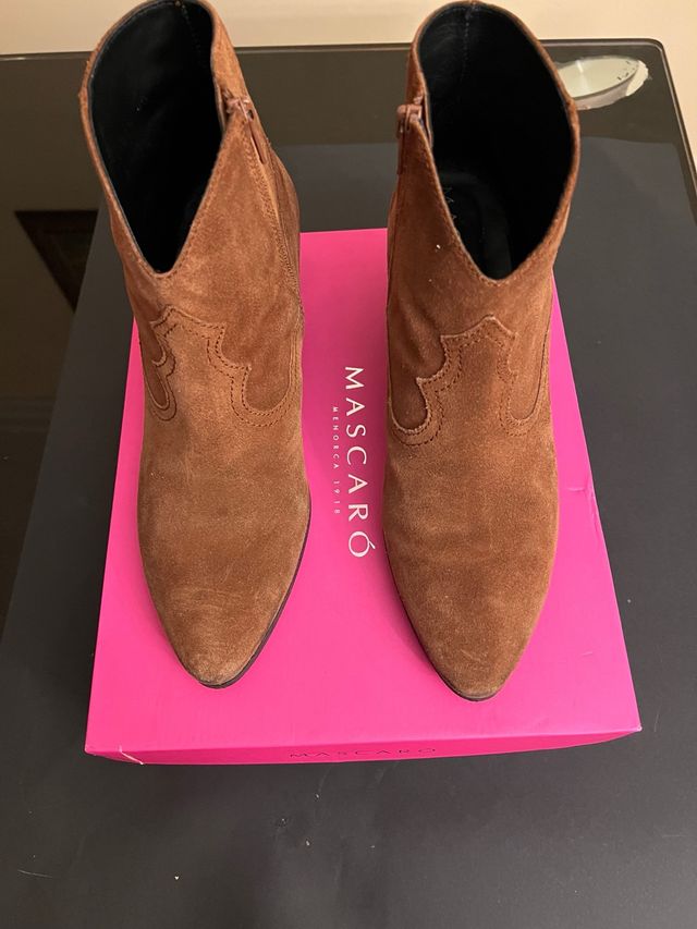 Botines de cuero de Mascaro