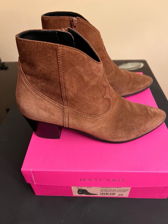 Botines de cuero de Mascaro