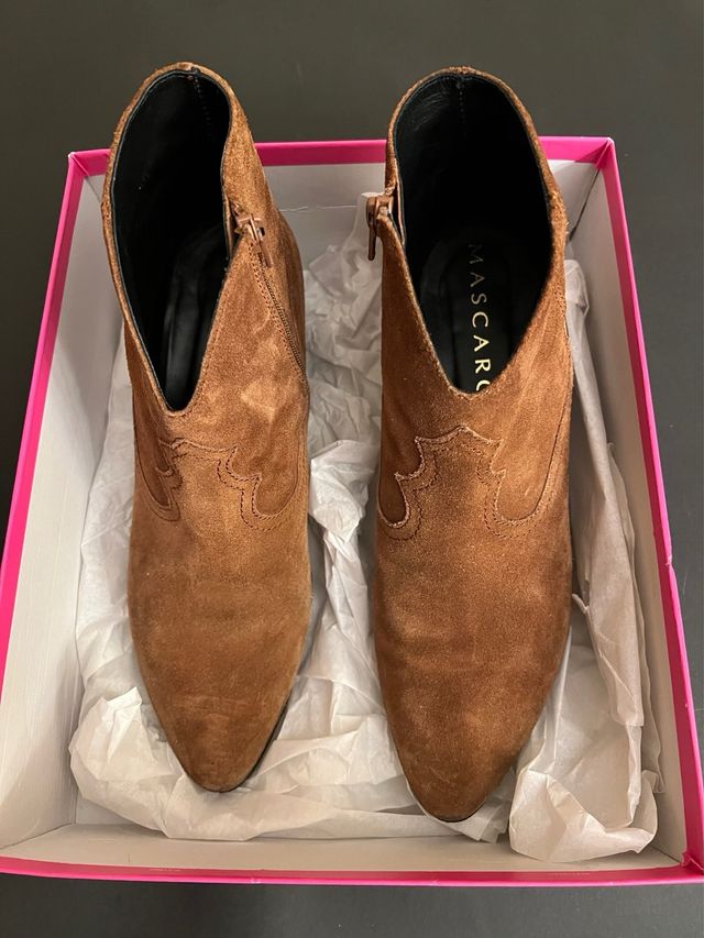 Botines de cuero de Mascaro