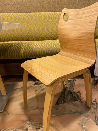 Silla diseño madera