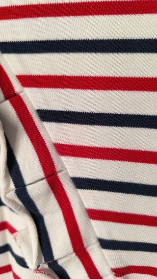 Camiseta marinera rayas estilo japonés 