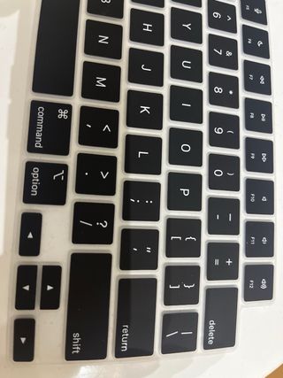 Protector teclado Macbook Pro teclado inglés