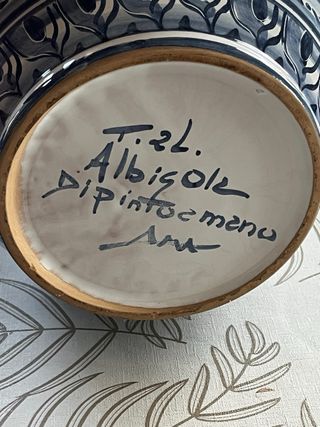 Vaso Ceramica Albissola 40 cm