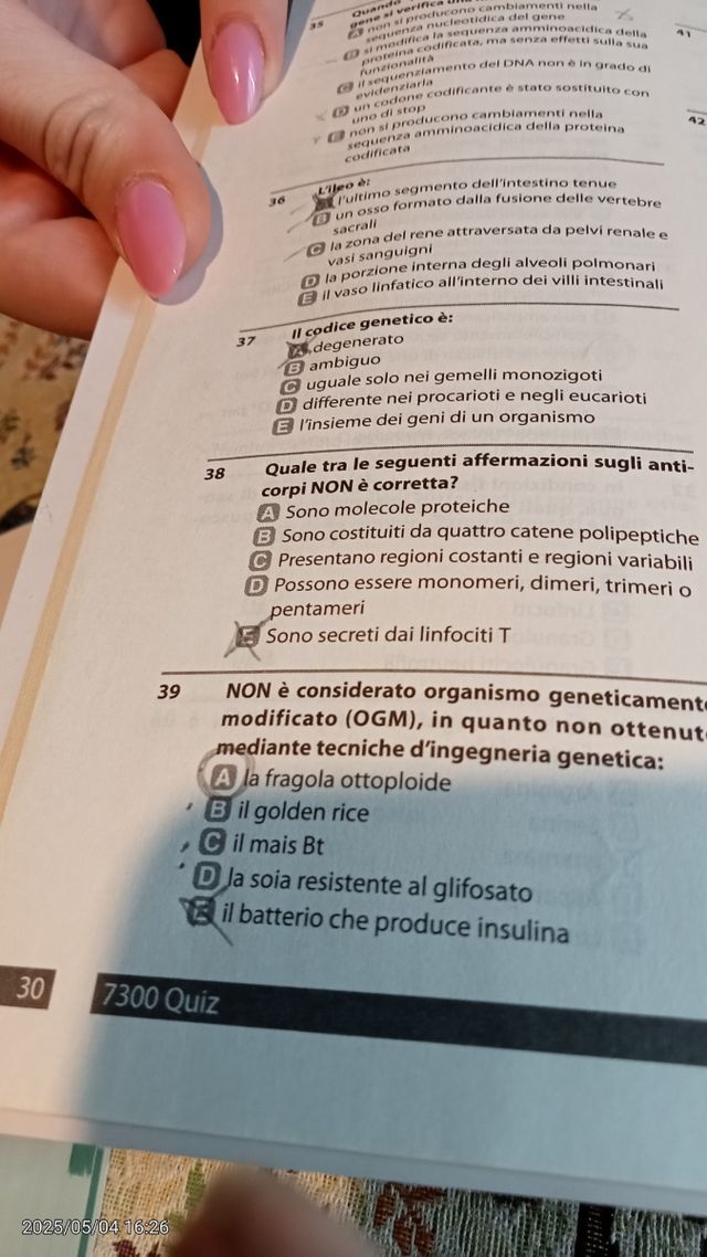 Alpha test professioni sanitarie