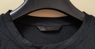 T-shirt fantasia, stretch, colore nero, Shein, M