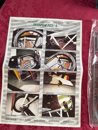 Maqueta avión Hanriot HD.1/HD.2 Eduard IWW