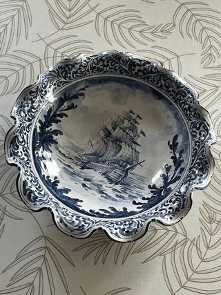 Piatto coppa Ceramica Albissola Mazzotti