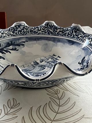 Piatto coppa Ceramica Albissola Mazzotti
