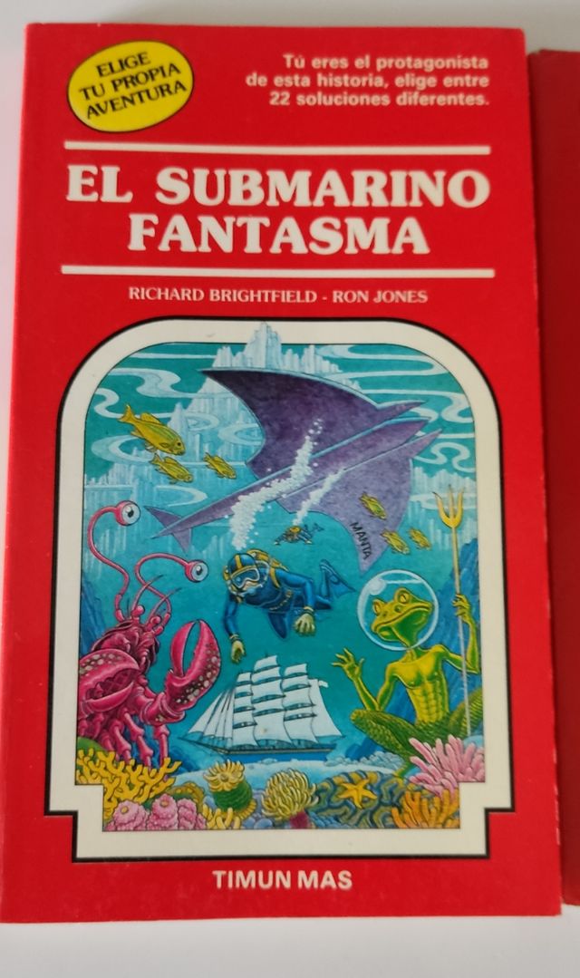 Lote 2 libros Elige Tú Propia Aventura.