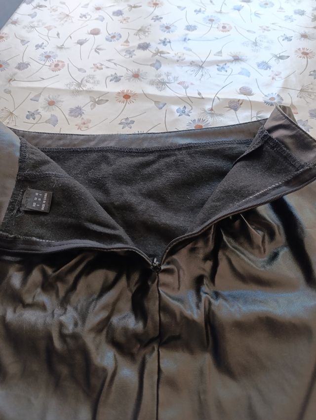 Shorts grises Stradivarius -talla S