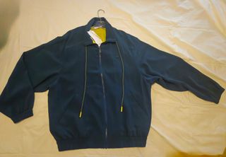 Cazadora Lacoste azul vintage