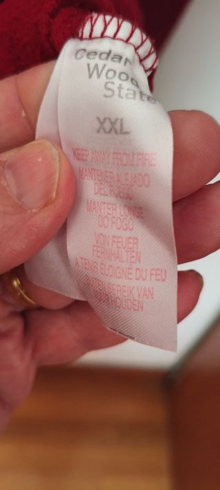 Sudadera polar Technlayer roja XXL