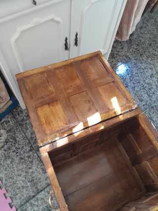 Baúl madera  Hecho a mano Envejecido