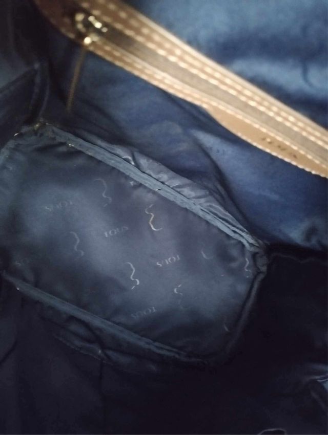 Mochila TOUS ORIGINAL. De colores tipo cuadro Vichy