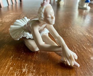 Statuetta Ballerina in porcellana 