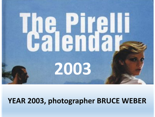 PIRELLI Calendario - anno 2002- 2003- 2005 NUOVI
