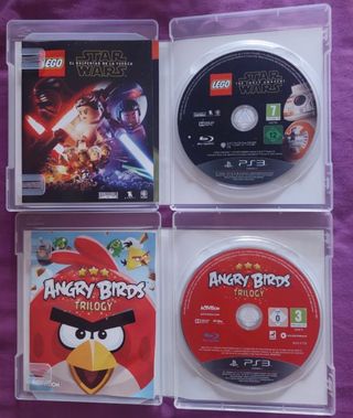 PS3 Videojuegos Angry Birds Lego Star 
