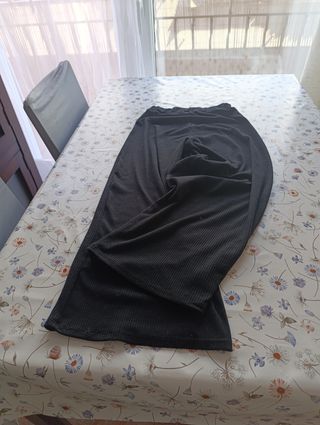 Pantalones anchos Mitsho negros