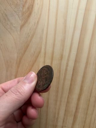 Moneda antigua 1891