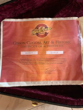 Gibson Flying V ‘67 Reissue Vibrola