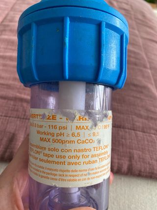 Filtro antical para calentadores