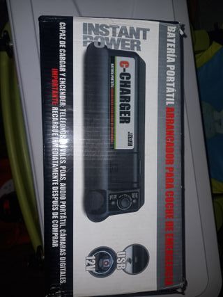 Bateria portatil arrancador para coche