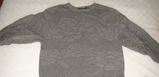 Jersey gris de zara