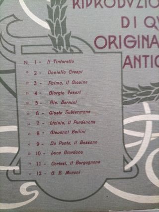 Raccolta 12 ritratti artistici vintage SAM serie71