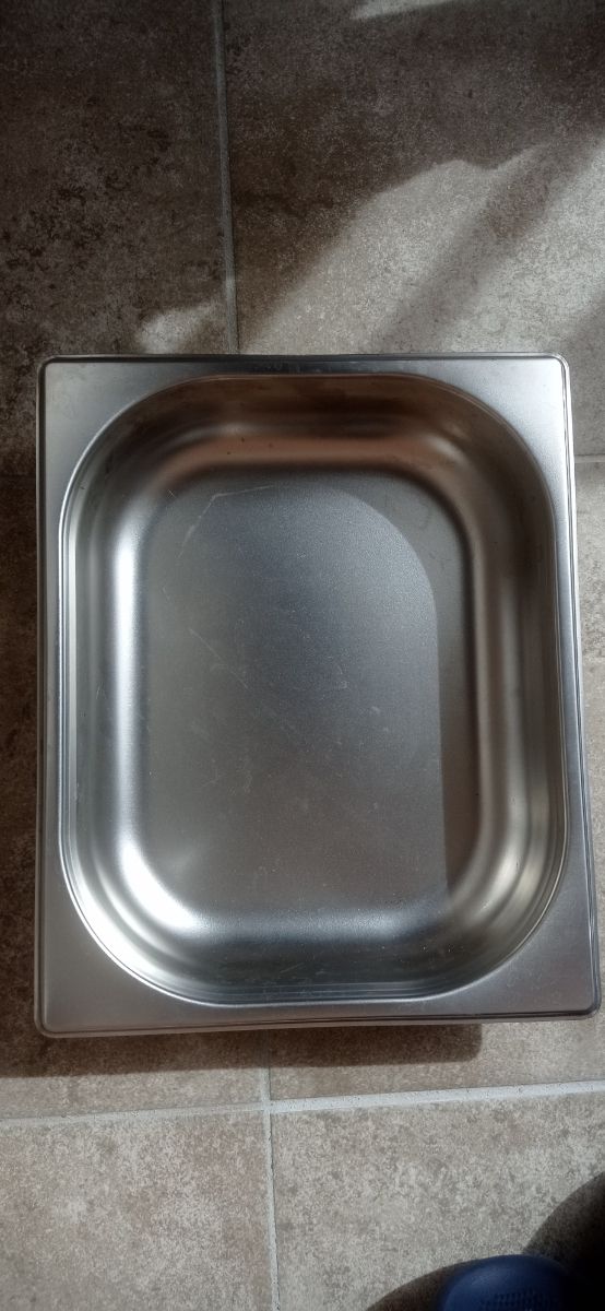 6 Bandejas de inox inoxidable