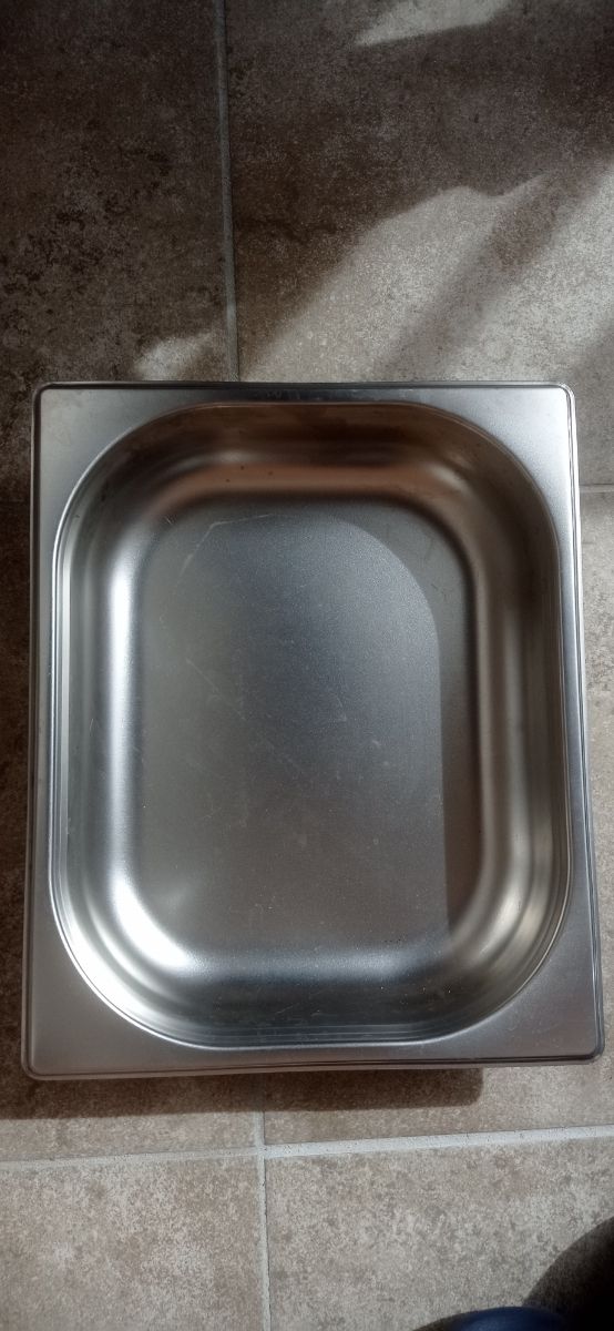 6 Bandejas de inox inoxidable