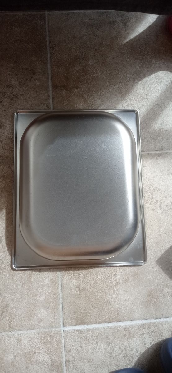 6 Bandejas de inox inoxidable