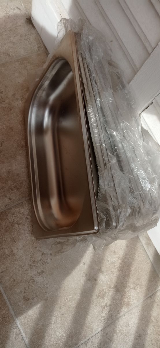 6 Bandejas de inox inoxidable