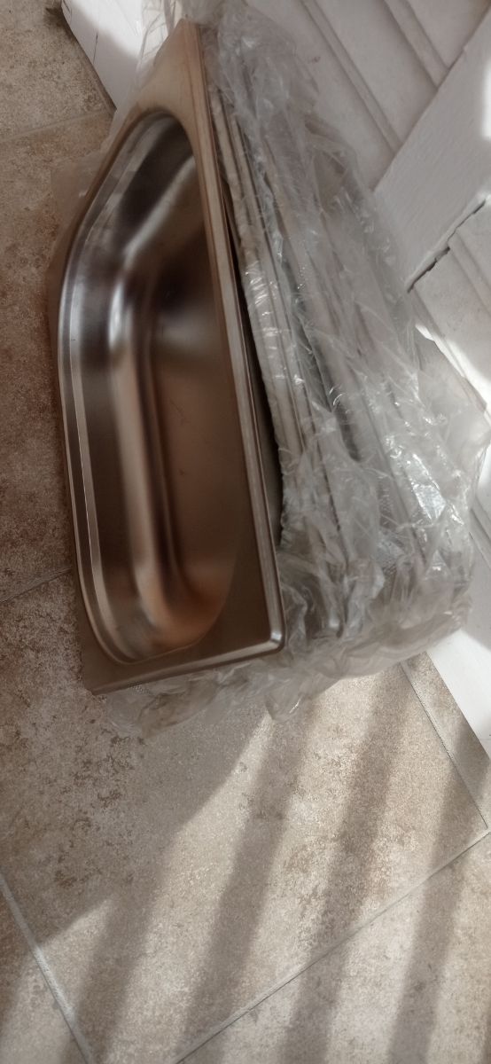 6 Bandejas de inox inoxidable