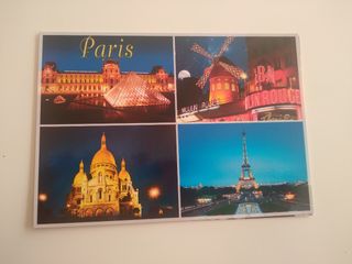 Postales París. Lote.