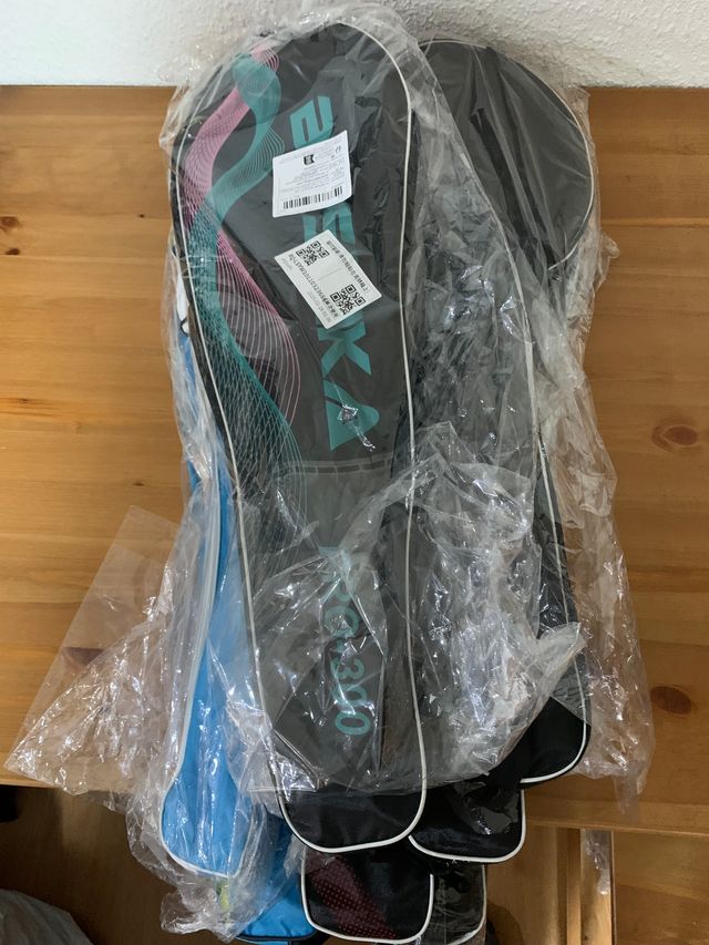 Conjunto de 2 Raquetas de Bádminton Profesionales